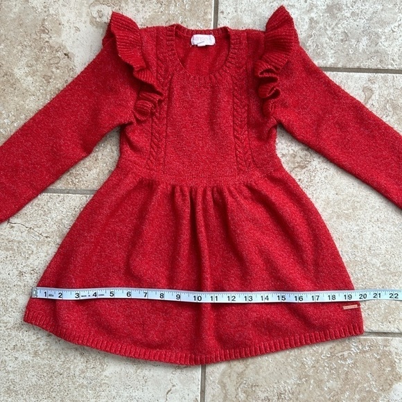 KENSIE GIRL Ruffle Red Dress - Picture 5 of 7